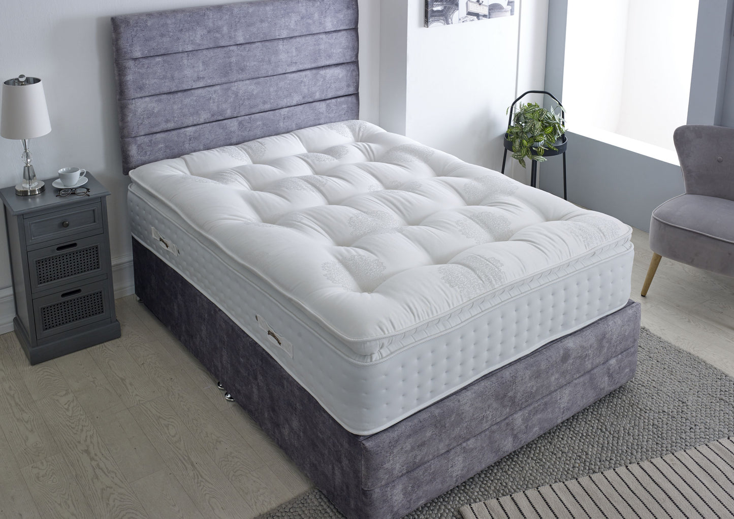 Platinum Heritage 6000 Natural Pillow Top Bed
