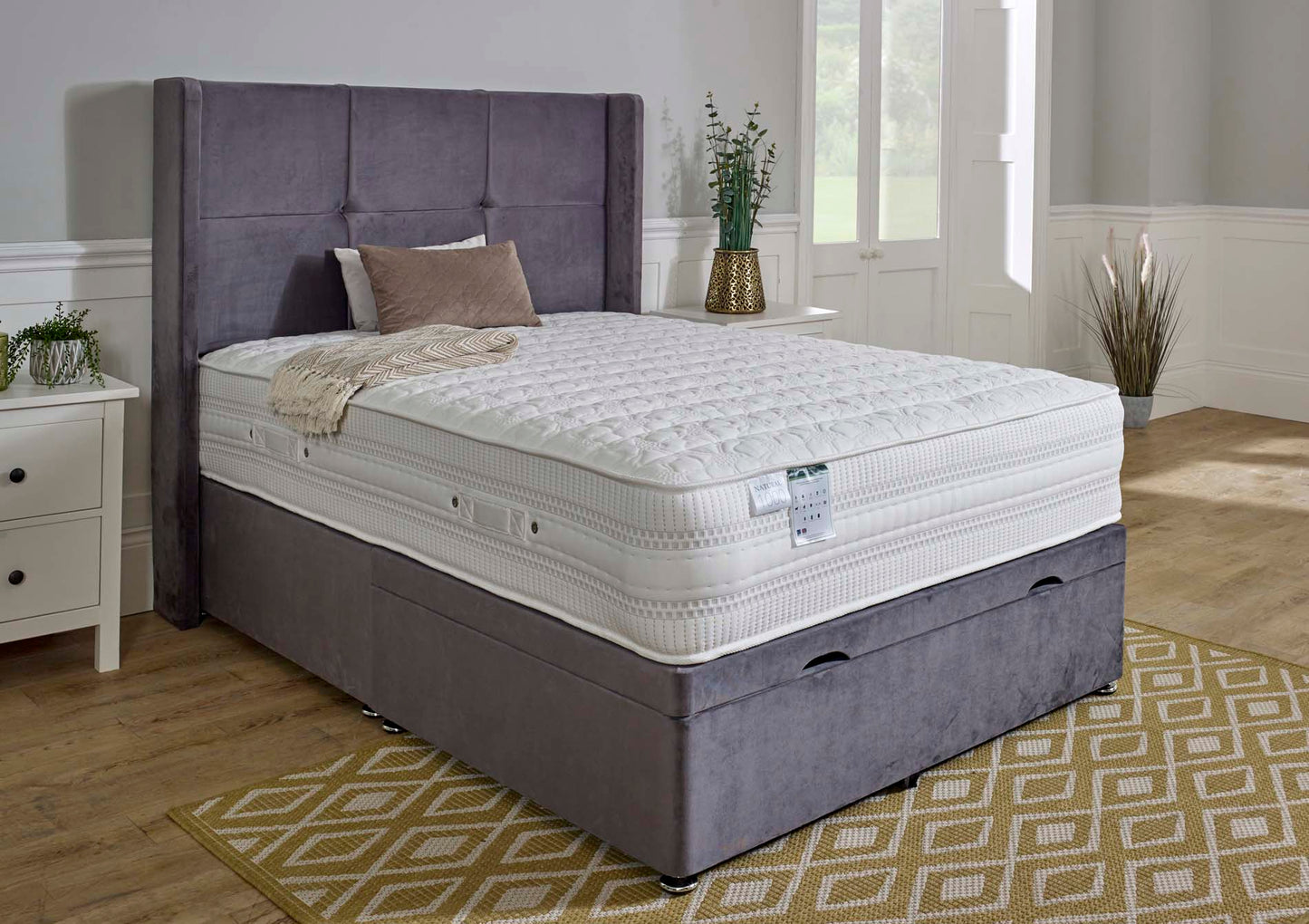 Natural Sleep 1000 Pocket Spring Medium Mattress