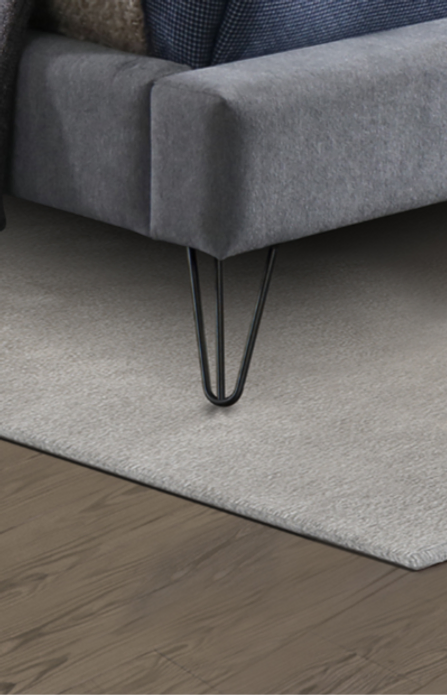 Tuscany Grey Fabric Bed