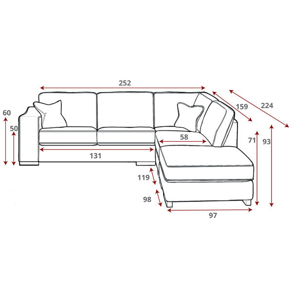 Buckingham Corner Sofa Bed