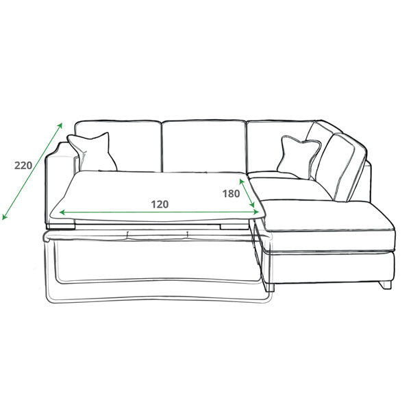 Buckingham Corner Sofa Bed