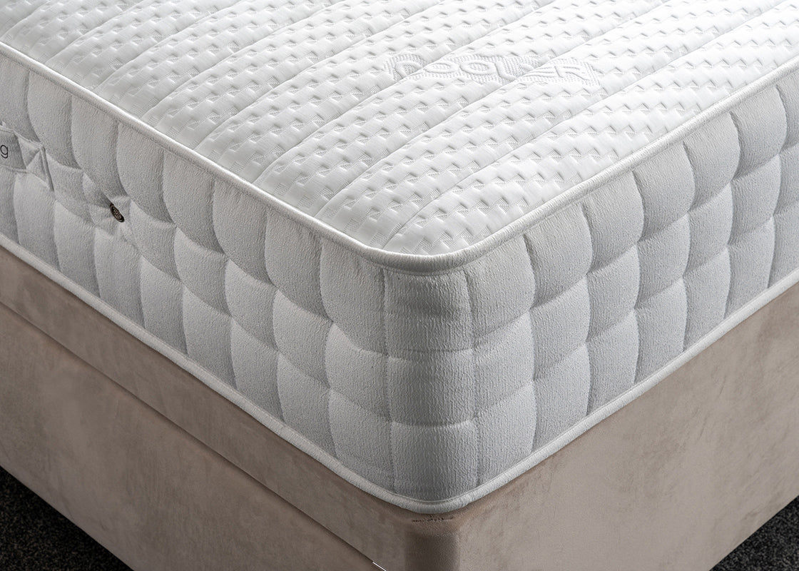 Crystal Cool 1000 Pocket Spring Combined With Memory Foam Mattress