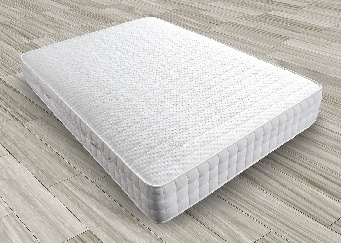 Crystal Cool 1000 Pocket Spring Combined With Memory Foam Bed & Mattress