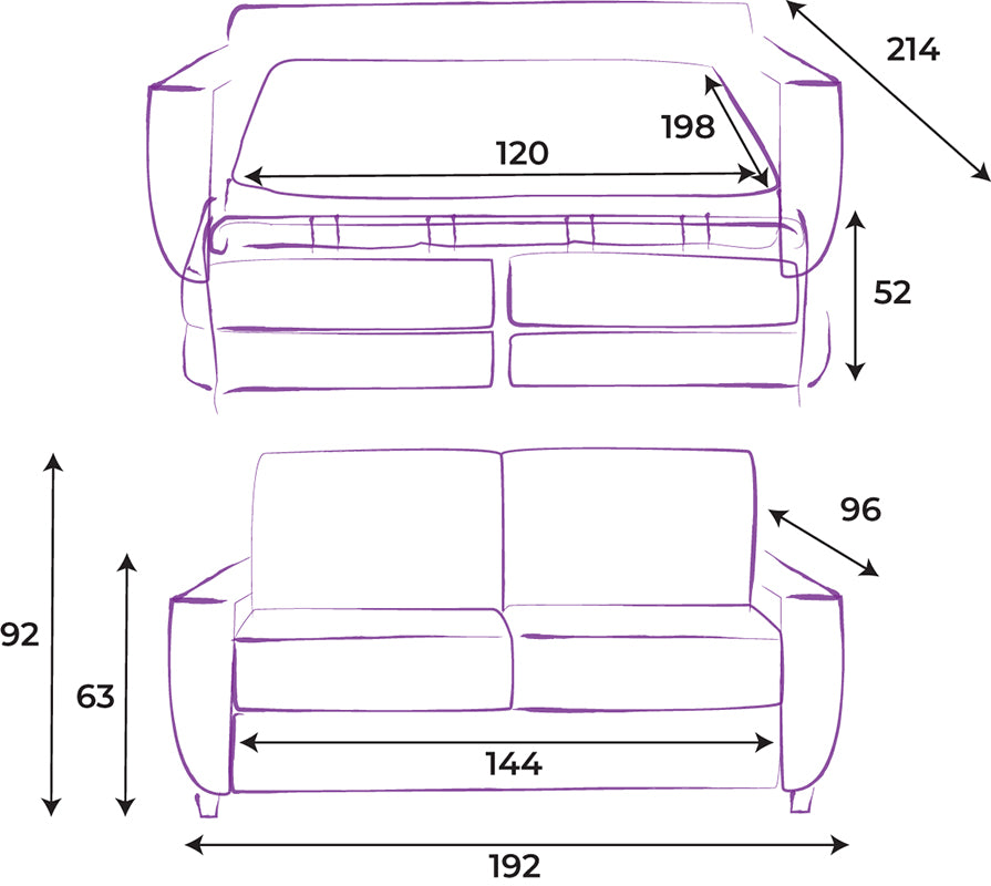 Lunzi Sofa Bed