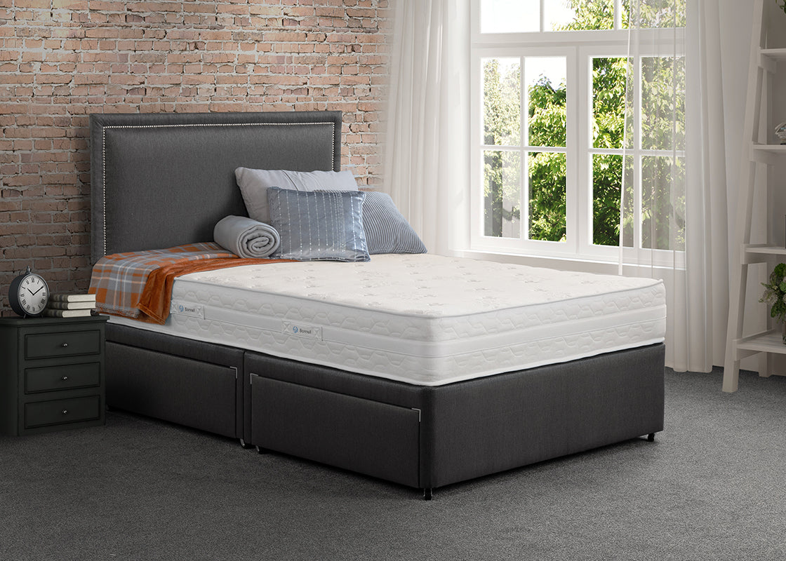 Pearly Bonnell Spring & Memory Foam Bed & Mattress