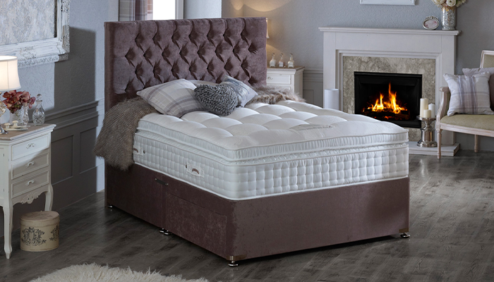 Natural Gold 3500 Pocket Spring Pillow Top Premium Bed