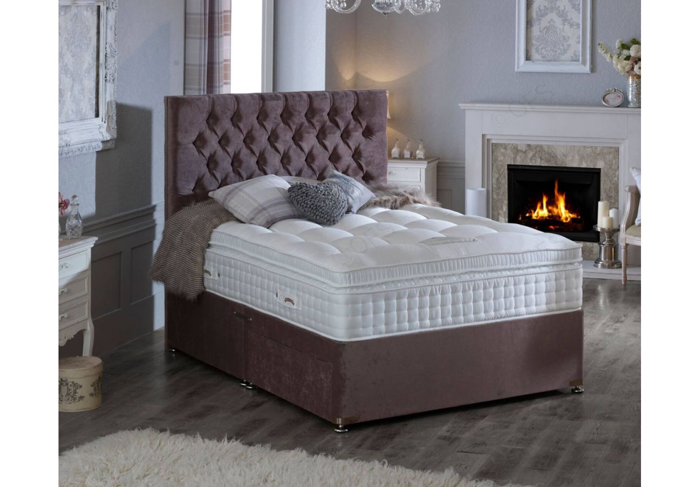 Natural Gold 3500 Pocket Spring Pillow Top Premium Bed