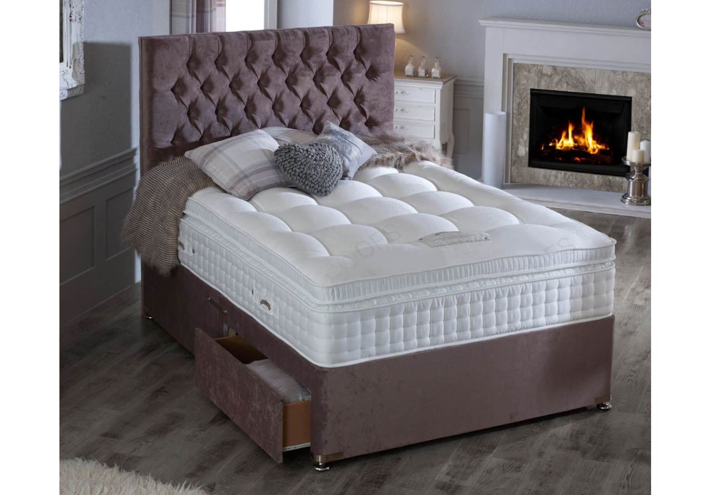 Natural Gold 3500 Pocket Spring Pillow Top Premium Bed